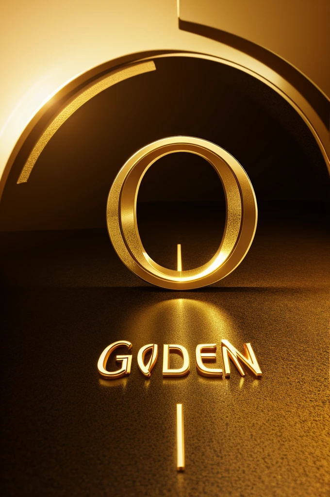 Create name with "VEIN" GOLDEN 3D Cinematic logo