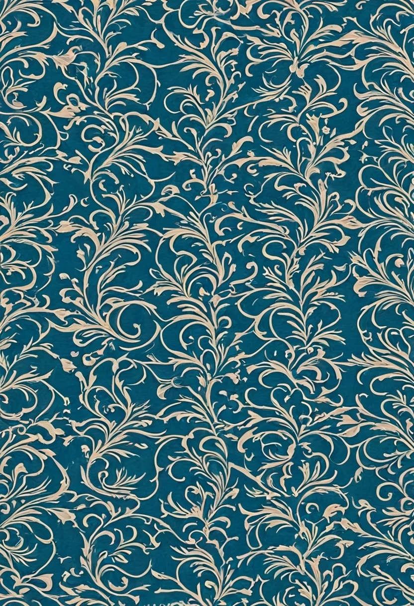 Seamless Pattern,Damascus pattern