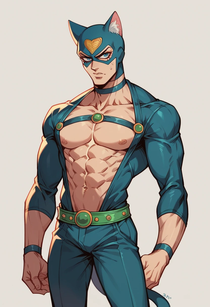 full body in image, simple hair, full naked man, naked body, male body, short hair, slender body, hot body, sexy male body, dinamic pose, six patch. detalied pose, body, simple background, expressive face, focus on face, line art, sketch