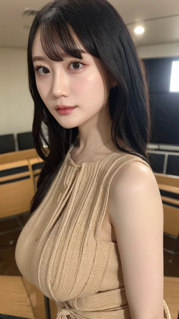 One Girl,First Person View, (masterpiece:1.3), High resolution, Very detailed, Very detailedな CG Unity 8k 壁紙, Realistic, photo-Realistic, RAW Photos, Beautifully detailed face, Pale skin, Realistic glistening skin, Detailed cloth texture, Detailed hair texture, Perfect body, Beautiful Face, Accurate, Anatomically correct, Highly detailed face そして skin texture, Natural neck length, (Beautiful Hそしてs), (Fair skin:1.2),Heavy chest,  charm,   Written boundary depth,   (Perfect Anatomy:1.2), Accurate手足, Accentuate your cleavage, Camel Toe:1.21, (Highest quality:1.4), 32k resolution,   High resolution32k UHD, (masterpiece:1.2)), (Improvement of quality:1.4), finely,Very detailed, Symmetrical eyes,  (Wide Hips),  Light shines in, Light and shadow are clear, Professional Cinema Lighting ,(Huge breasts:1.1),  (Rear View)1.4, (Looking back at the audience:1.4), (Looking at the audience:1.2), (naked:1.4),Toned body, Hourglass-shaped body shape, (Wide Hips) , (Full body with face visible)1.3,Long Hair,Straight hair,