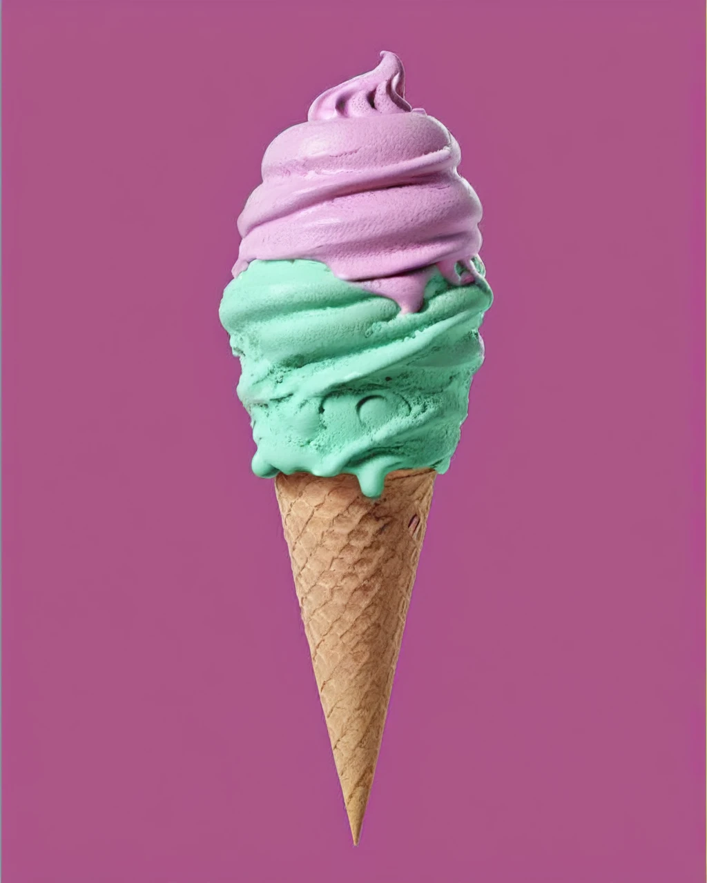 ice cream, Vine color