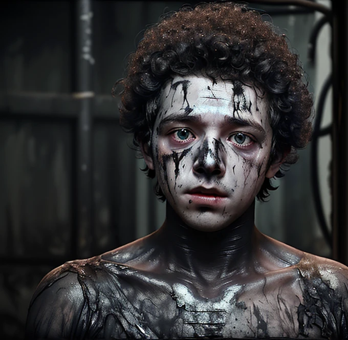 Boy electrocuted and left battered and covered in soot in comedy movie
