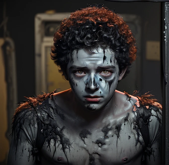 Boy electrocuted and left battered and covered in soot in comedy movie
