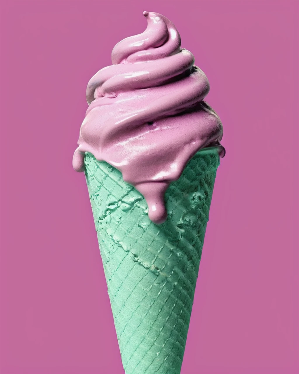 ice cream, Vine color