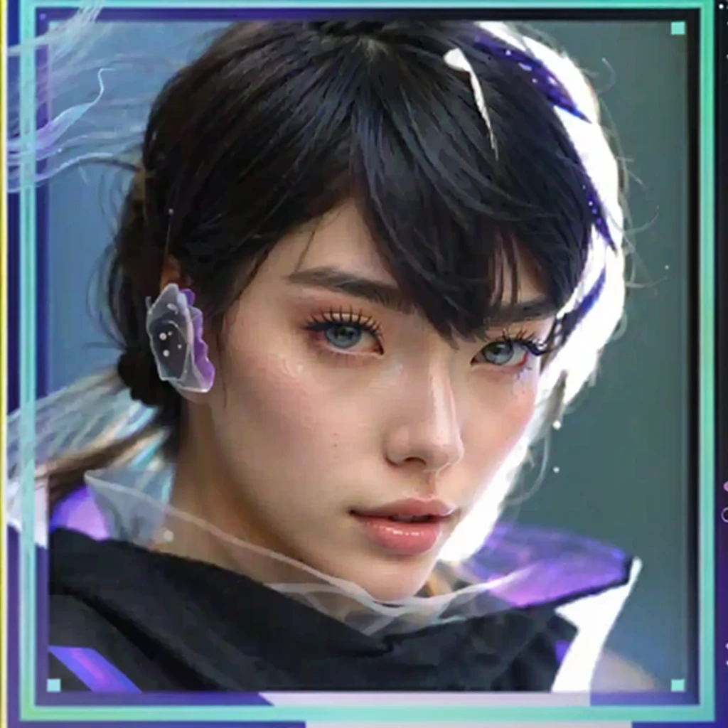 (masterpiece), (best quality), (Extremely detailed),(Messy hair),(illustration), (1 Girl), (Fashion), permanent, fashion model, Looking at the audience, (interview), (Simple background),Beautiful and delicate eyes, Delicate and beautiful face, floating,(High Saturation),(Colorful splash),Colored bubbles,(shining), Focus on the face, Ponytail, Kamisato Ayaka, Light blue hair, Bangs, Hair ring, Floating flowers, Floating hair, (shining), Optimal lighting, The best shadow,