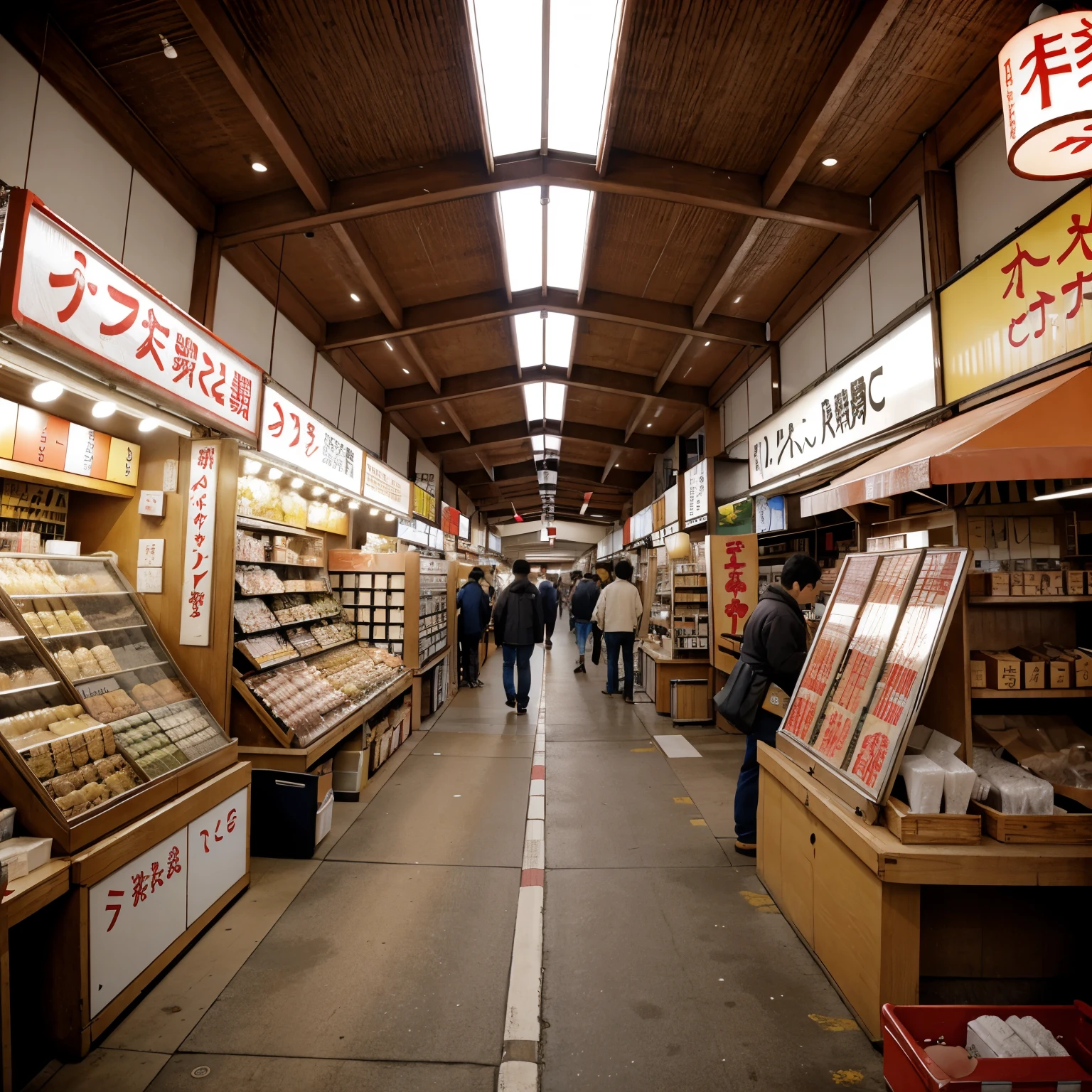 Chiba Nagoya market, Japan, no human