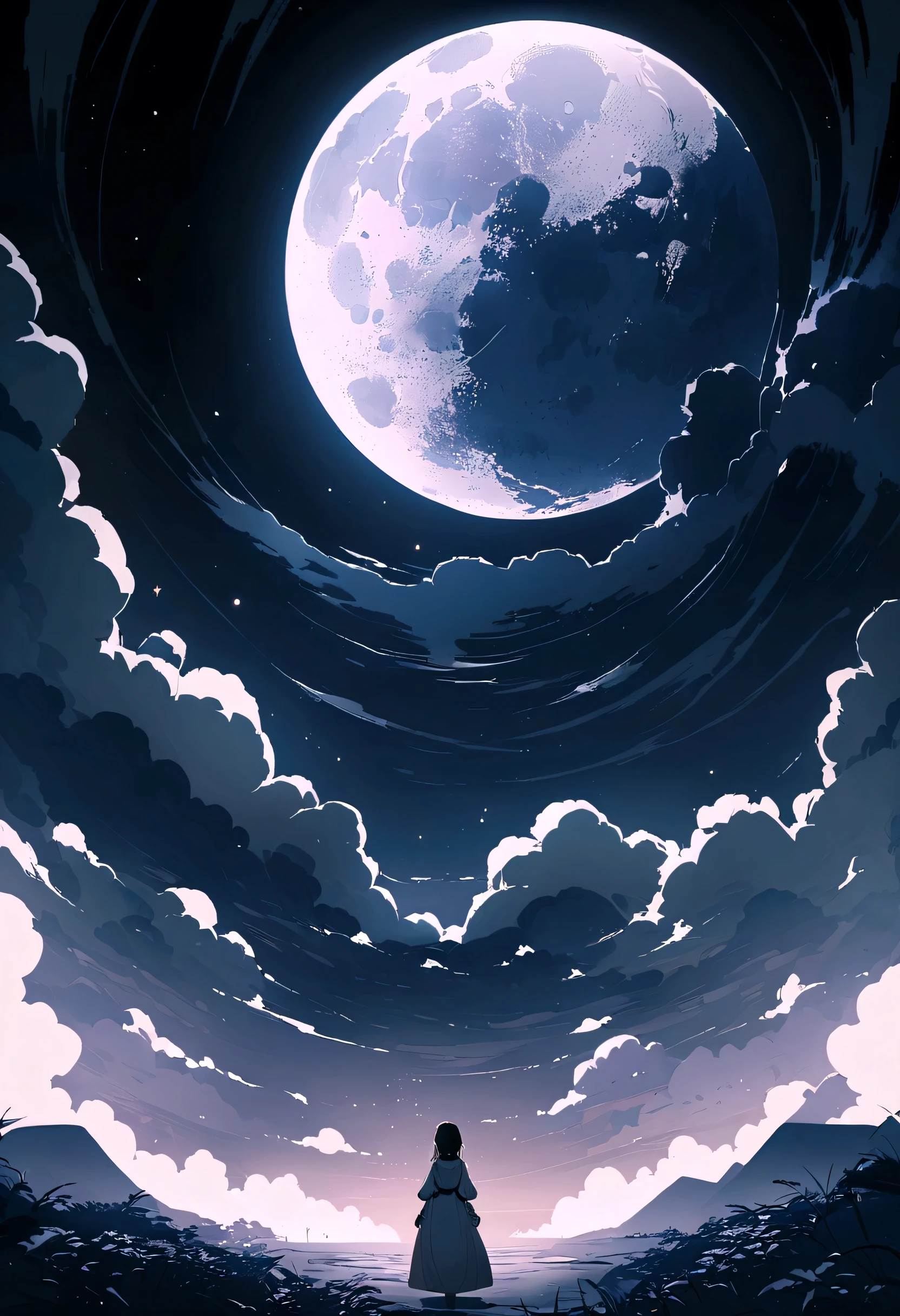 Best Sub-Height，very nice，Perfect detail，4K，8K，Anime Wallpaper，Hmph，Night Sky，Black Background，Ethereal cartoon style，Full moon, moon background, Moon in the Sky, moon light background, on the moon, Full moon background, 空にはFull moon, Full moon, The moon is in the sky, moon light background, 大きな白いmoon background, moon, Moon in the Sky, The other side of the moon，Moon in the clouds，White cloud