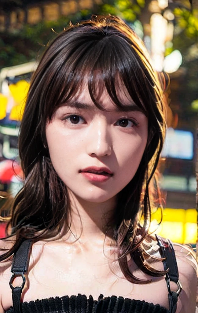 (Highest image quality, Excellent details, Ultra-high resolution), (realism: 1.4), The most beautiful girl、Good looking、sexy features、Light brown short hair ((Bold shots、vivid shots)), Slender, (black racing suit、In particular, Black and gray mech, Wearing military suspenders, There is a submachine gun、Lots of equipment), ((With the airport terminal as the background,wait、pilot、Special forces helmets、Fighting Stance、Combat deployment、alarm、patrol、Elite troops))、(((Draw accurately，Rich in details)))