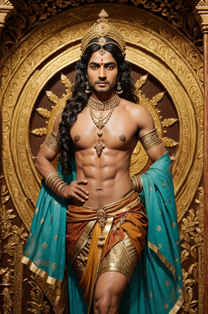 God krishna mahabharat viratroop 4k