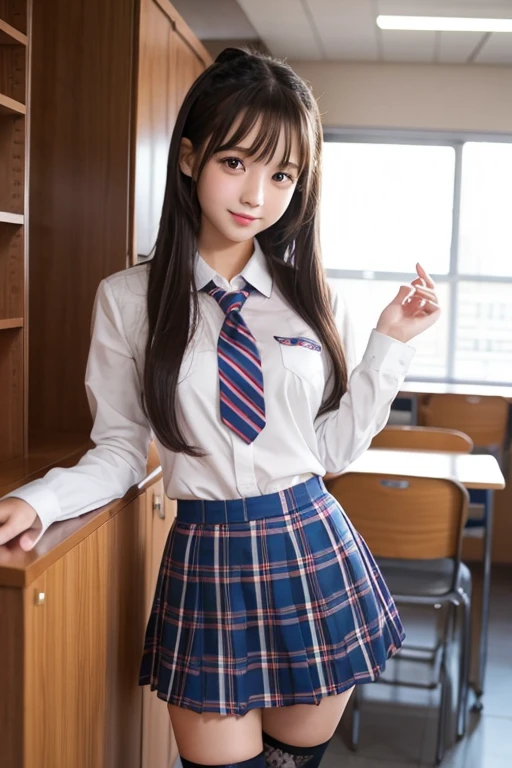 Cute Girls、high school girl、Idol、mini skirt、stockings、See-through