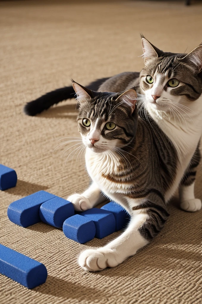 cat exercising
