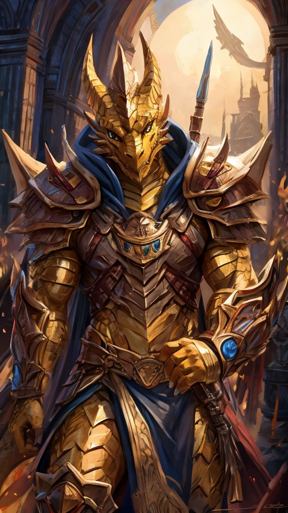 golden dragonborn