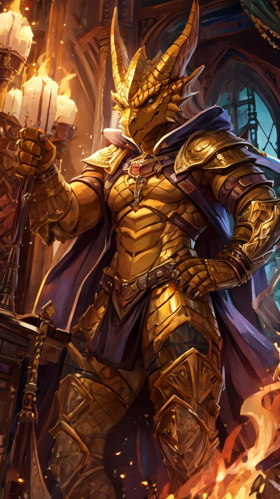 golden dragonborn