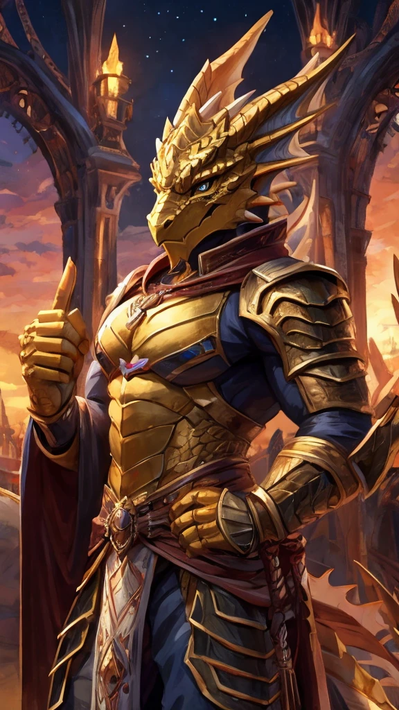 golden dragonborn