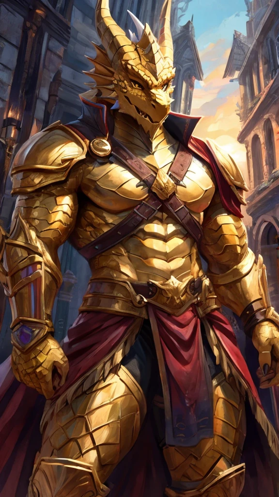 golden dragonborn