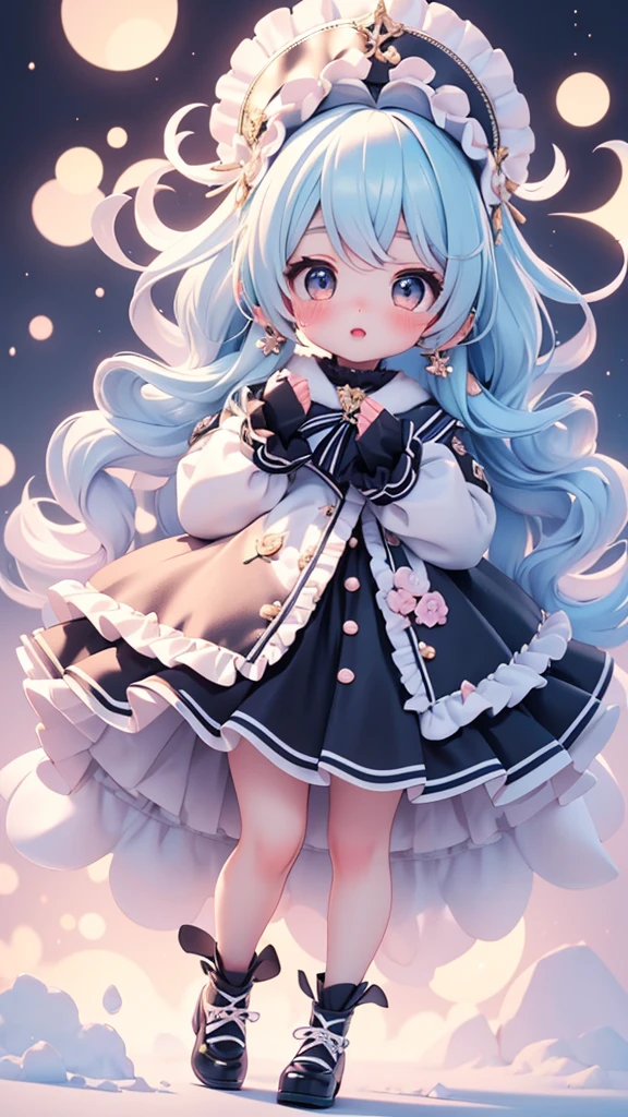 (yume kawaii), ((jk 2girls)), (puffy eyes), (masterpiece), (top quality), ((hyper detailed)), (exquisite), (beautiful and aesthetic), (super detailed skin), (high standard), (high resolution), (depth), (perfect anatomy), (full body), (nose blush), (earring), (lipstick), ((perfect hands, perfect fingers)), (white, blue, black)