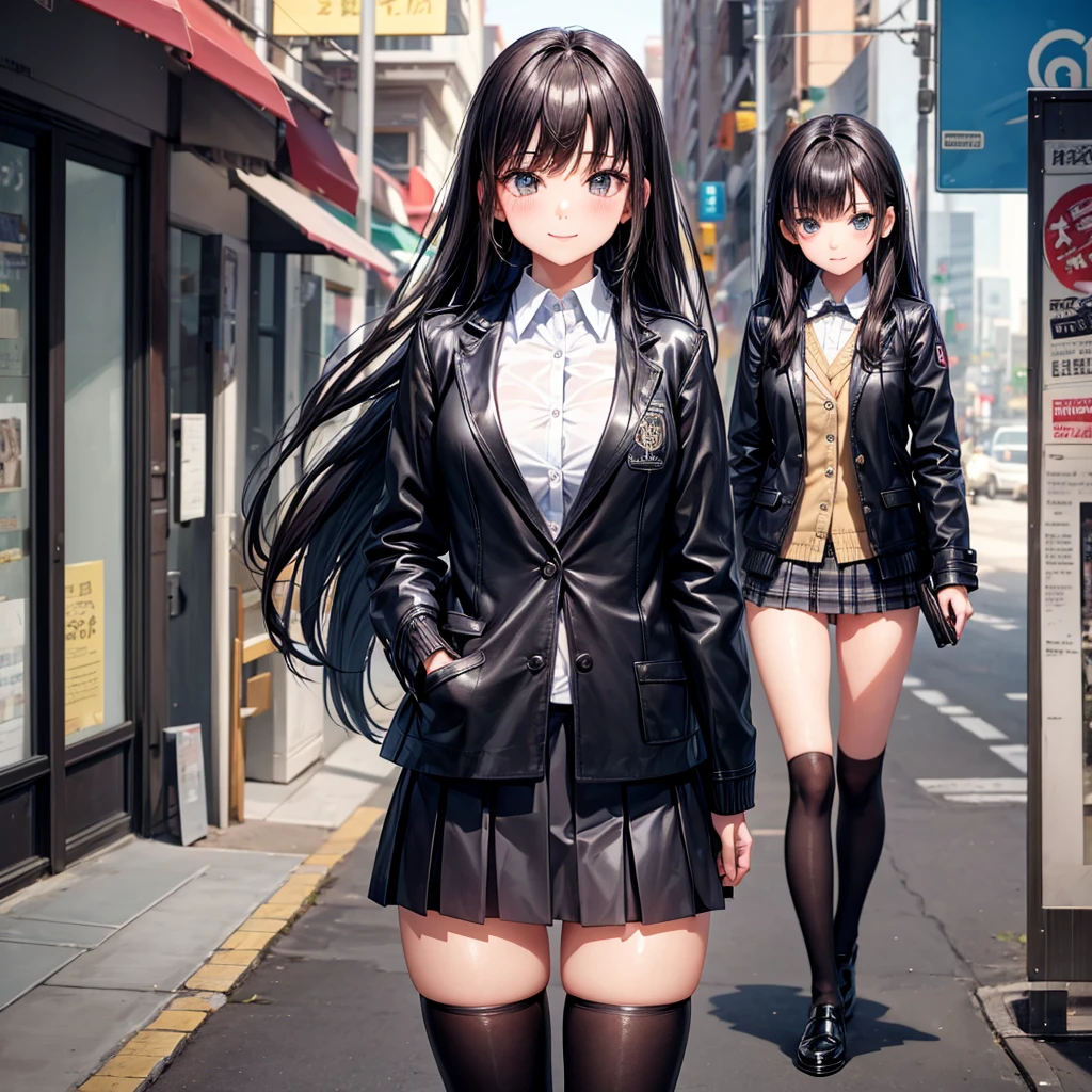 middle School girls,smile,Beautiful girlultiple girls,Angelic beautiful girl,leather jacket,未来のuniform,The best quality to get you horny,Perfect Girl,Super cute girl,uniform,blazer,cardigan,Long Hair、She has her bangs down,Ultra HD,Young girl,Sex,Naughty Girls,Blowjob,Full body image,Absurd,Beautiful girls,Hotel