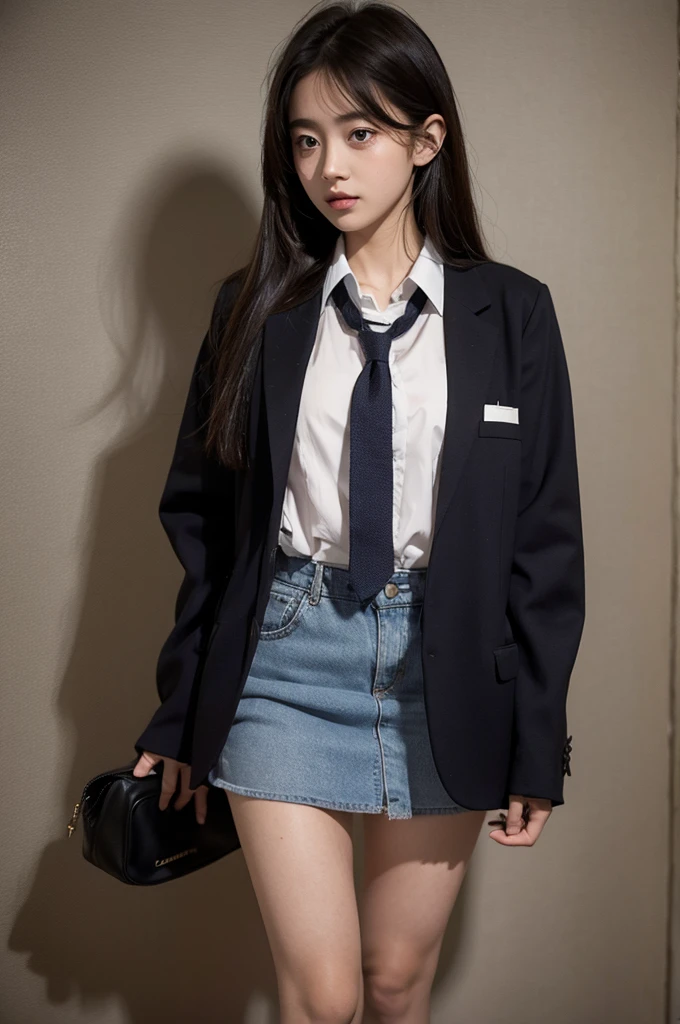 schoolgirl，Shy，Messy clothes，Inserted