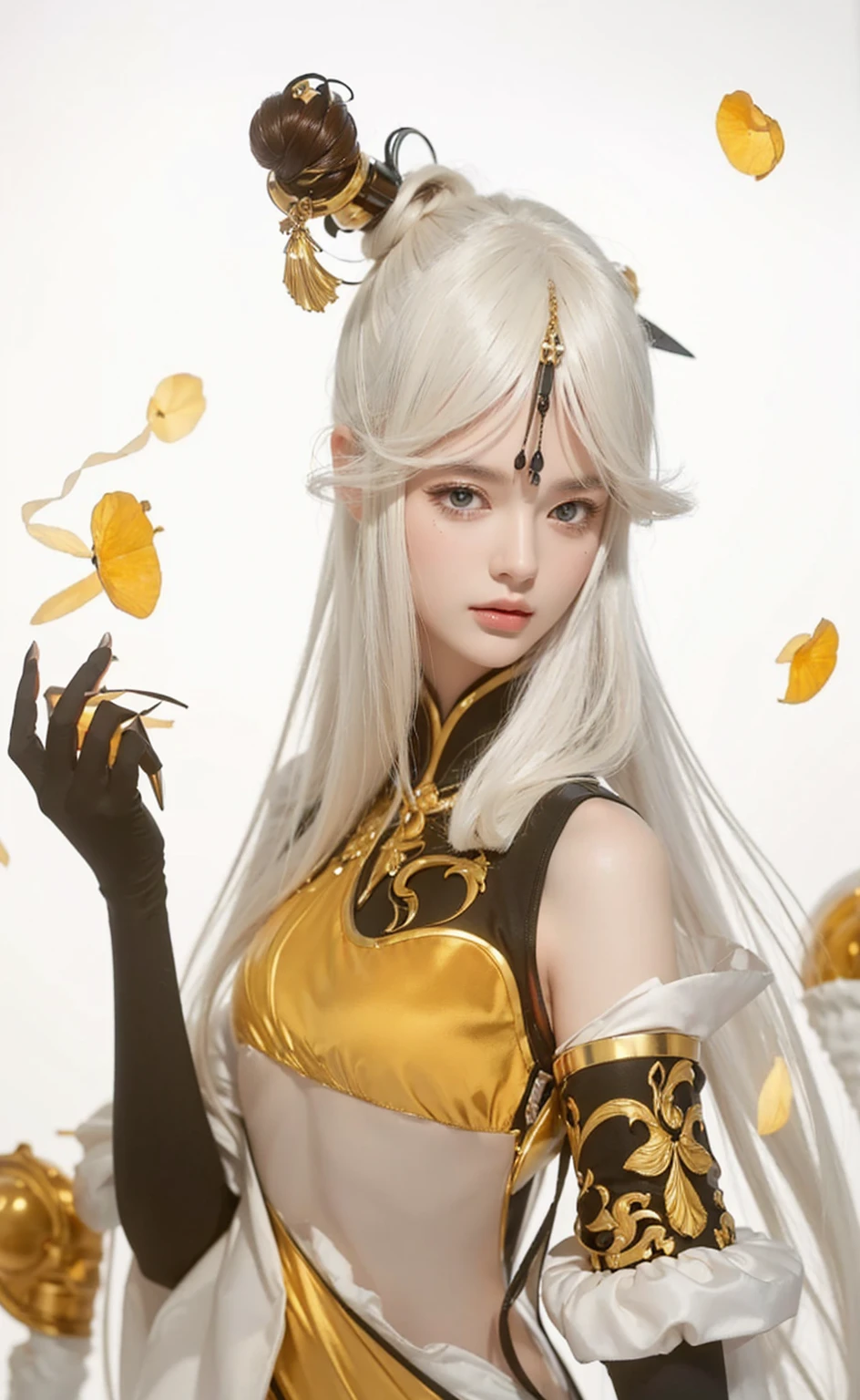 (Best quality, 8k, Masterpiece :1.3), upper bod y, Sharp focus :1.2, Beautiful woman with perfe ct figure, Highly detailed facial and skin textur e, Detailed eyes, Double eyelids, Interior view, :
erpect lighting, Glowing skin,