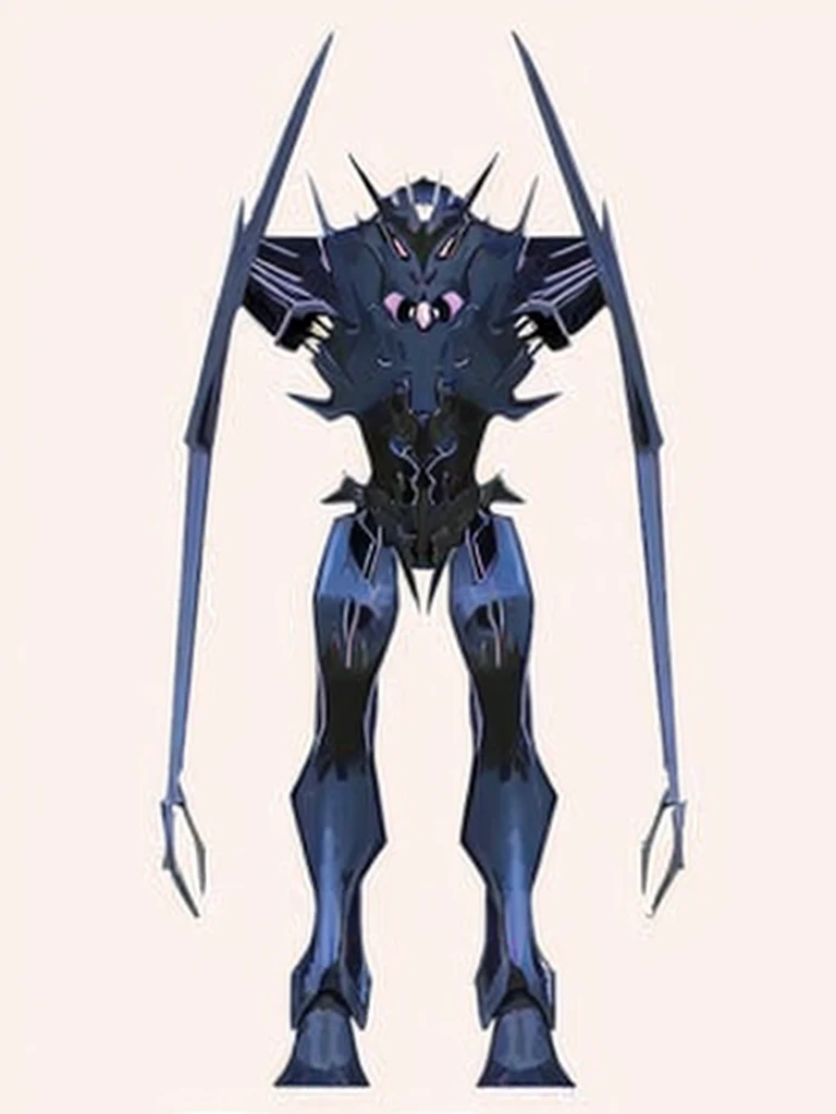 a creepy and eerie paladin with extremely lanky proportions, dnd character art, isometric symmetry, vector art, render art