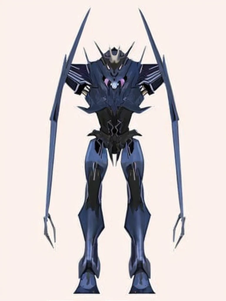 a creepy and eerie paladin with extremely lanky proportions, dnd character art, isometric symmetry, vector art, render art