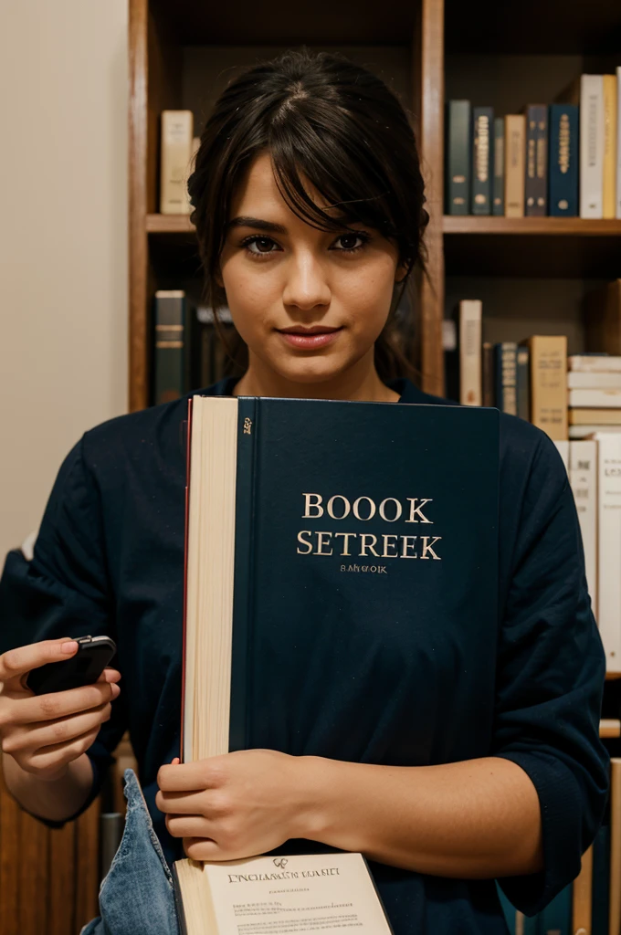 "In a cricket coaching session, a tall, 39-year-old woman with a round-shaped face, white skin, and chestnut brown hair disheveled and flowing down to her breasts in two parted sides is deeply focused. She wears a casual polo shirt and khaki shorts. With a notebook and pen in hand, she studies various techniques and strategies, her large breast size comfortably supported by her clothing. She occasionally stands up to demonstrate a batting stance or a bowling action, her passion for cricket driving her to constantly learn and improve."