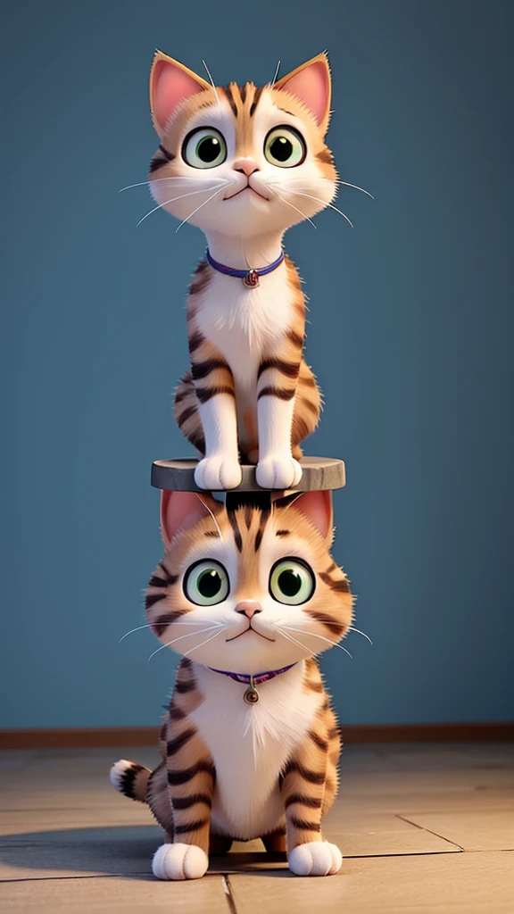cat、cute、Two legs、Standing on hind legs、Front facing