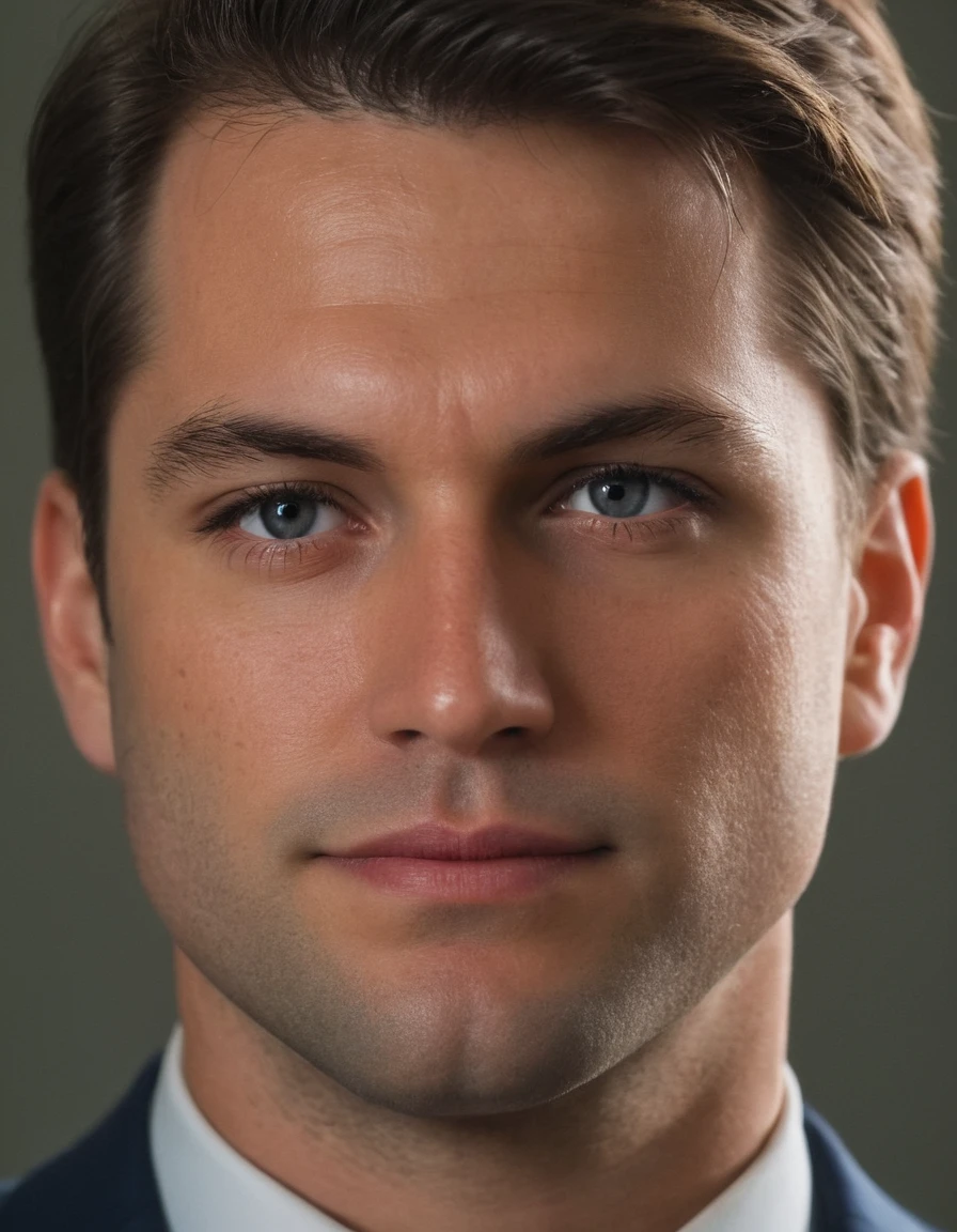 (8K), (Best quality) , (best details), (ultra realistic), (high resolution), (Masterpiece:1.2), (UHD), portrait, res, Robust construction,Vivid colors,Soft lighting, Subtle shadows, vibrant color palette, ((office is filled with James from Netherlands who is a businessman, tailored in blazer, sits at his desk, sitting in middle)), ((macro lens)), semi dark atmosphere, ((focus on fingers texture)), ((correct five fingers only)), ((focused on eyes)), masculine expressions, photography, dslr, 35mm, Fujifilm Superia Premium 400, Nikon D850 film stock photograph, Kodak Portra 400 f1.6 lens, 8k, UHD