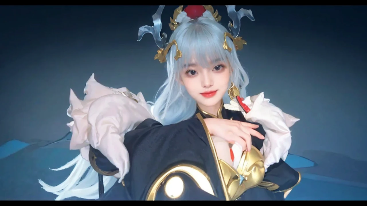 masterpiece, best picture quality, high quality, beautiful girl, Japanese, Japanese school girl, popular Korean makeup, detailed, swollen eyes, detailed eyes, detailed skin, beautiful skin, ultra high resolution, (reality: 1.4), very beautiful, slightly younger face, beautiful skin, slender, (ultra realistic), (illustration), (high resolution), (8K), (highly detailed), (best illustration), (beautifully detailed eyes), (super detailed), (wallpaper), (detailed face), looking at viewer, fine details, detailed face, pureerosfaceace_v1, smiling, looking straight ahead, looking straight ahead, angle from waist up, realistic photo, bright lighting, professional lighting, blonde, long hair, dark abandoned, big red moon, gorgeous red and black dress, mature woman,Kissshot Acerola Orion Heart Underblade