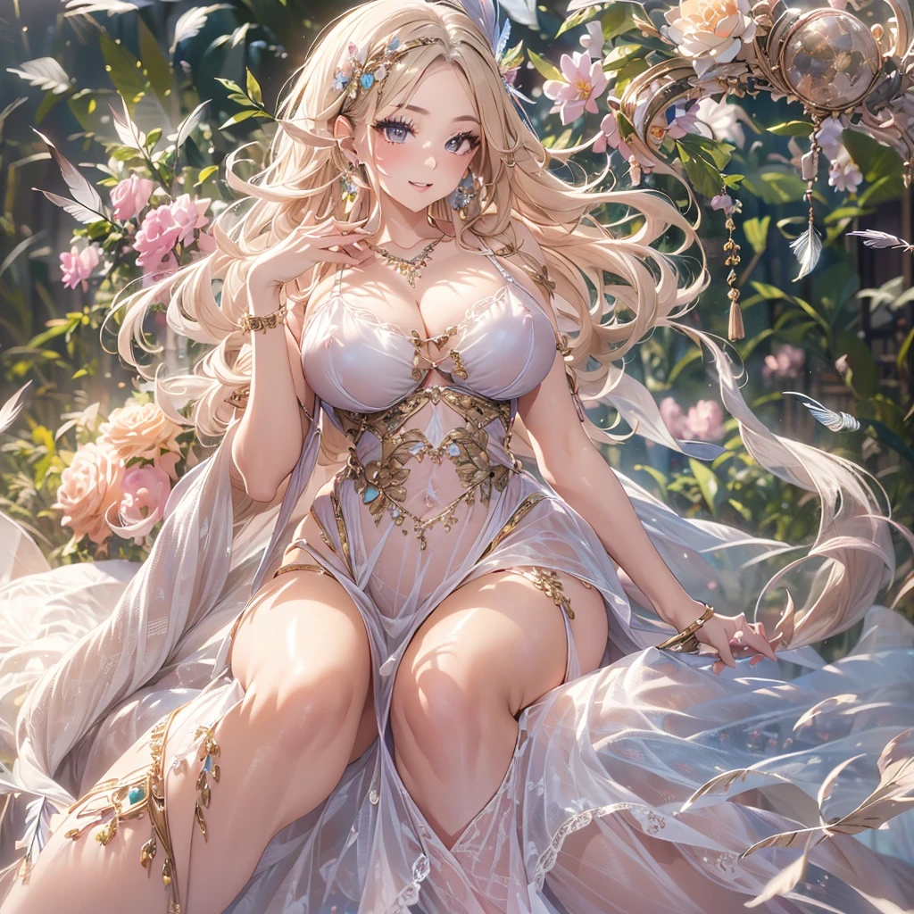 去最高のmasterpiece、beautiful美しさ, 3D 2D, rich, blonde, skirt, stockings, High heels, poison、star、star、(Highly detailed CG Unity 8K wallpaper),(masterpiece), (最high quality), (Very detailedな), (Best Work),(Best Shadow), (sharp eyeliner, eye shadow, fine eye:1.1), (超High resolution,Realistic,最high quality,Realistic),(8K,RAW Photos,最high quality,マstarプル),Mature Woman、Sensual curves、Huge breasts、Thighs、bubble、お尻のmasterpiece, 最high quality, Very detailedな, full body shot, Mature Woman, beautiful Mature Woman, Nightgowns and underwear, Captivating smile, Thick lips, plump唇, blush, Looking at the audience, Provocative expression, beautiful髪型, Cleavage, plump、Curvy Hips、Attractive face、Sexy Lingerie、An inviting gaze、Expressing emotions、Obscene underwear、(((Erotic see-through lingerie set)))、Standing position、Gorgeous Accessories 、Big Breastsの女性, Bare shoulders, Blonde, colored feather, Precious metal decoration, colored Flowers, particle, Light, (masterpiece, 最high quality, 最high quality, Official Art, beautiful and aesthetic:1.2), (1 Girl:1.3), Very detailed,(Fractal Art:1.1),(colorful:1.1)、(Flowers:1.3),Most detailed,(Tangled:1.2), (Dynamic pose), (Abstract background:1.3), (Shiny skin), (Many colors :1.4), ,(Earrings:1.4), (feather:1.4),masterpiece, 最high quality, Very detailedな, 30~40 years, full body shot, beautiful 、Mr.々Hair style，Gold headband，Ample breasts，beautiful butt，Greek clothing，Tulle covers the chest，Perfect balance, Detailed clothing details,marble，Statue of God，cinematic Lighting, Film Grain, 8K, masterpiece, Very detailedな, High detail, high quality, High resolution,(((Browsing Caution:1.2)))、Exposed breasts、Openwork decoration，(((See-through dress)))、(((解剖学的に正しいbody))) , 最high quality, Very detailedな, (((Obscene underwear)))、Lift your butt, From below, (((R-18)))、Feast、Thighs, Big Breasts, Are standing, Cowboy Shot, blush, (((1 Girl))), (masterpiece:1.3), (High resolution), (8K), (Very detailed), Perfect Face, Nice eye and face, (((最high quality))), (Very detailedな), detailed face and eye, (alone), High resolution、beautifuleye,(((Sexy pose)))、(((整ったBig Breasts)))、((beautiful eye))、luxury、(((超High resolution)))、(((Detailed Description)))、(((ぽっちゃりbody型)))、(((解剖学的構造に一致したbodyの部位)))、beautiful長いまつ毛ランスのとれたbody型,2 feet、Perfect size for legs and arms、Fishnet tights、glamorous、(((Clear white and black eye)))、lipstick、Sparkling、(Undistorted face, eye, body)、jewelry、gem、(長くカールしたbeautifulまつ毛)、(((バランス良いbeautiful胸)))、(transparent, Exquisite skin:1.2)、(((完璧なglamorousボディー)))、Actress&#39;s face、Super beautiful、Cute Smile、Healing beauty、Flower Shower、完璧なeye、Realistic depiction、Super sexy、Shiny、glamorous、tutoring、Compensate、ぼやけていないeye 
