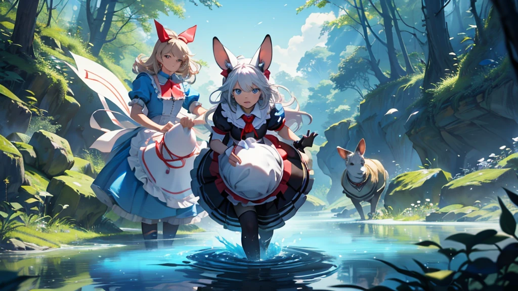 The big rabbit is sick, two rabbits look, three rabbits buy medicine, four rabbits boil, five rabbits die inexplicably, six rabbits lift, seven rabbits dig a hole with their heads stuffy, eight rabbits come to bury, the small tombstone of the dark forest, is the cold corpse of the rabbit, the cry of sorrow is long gone, the sun slowly crawls out, the nine rabbits are sad on the ground, and the ten rabbits ask why? Nine rabbits said that five rabbits would never come back