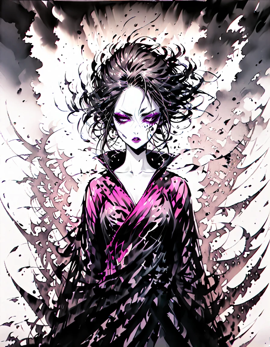 Roronoa Solo、Left eye opening、Wearing an aura of darkness、onepiece