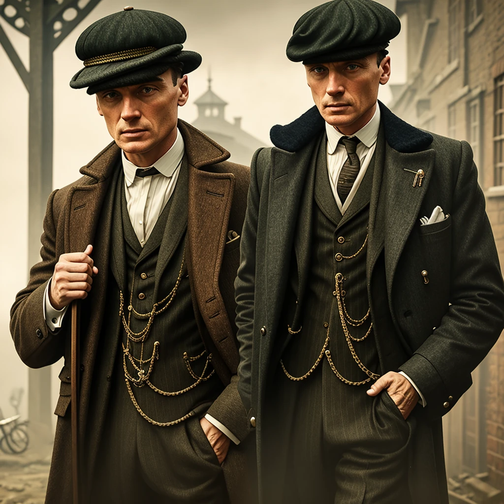 (Artwork, Best Quality), Intricate Details, 8K, Tommy Shelby (peaky blinders)