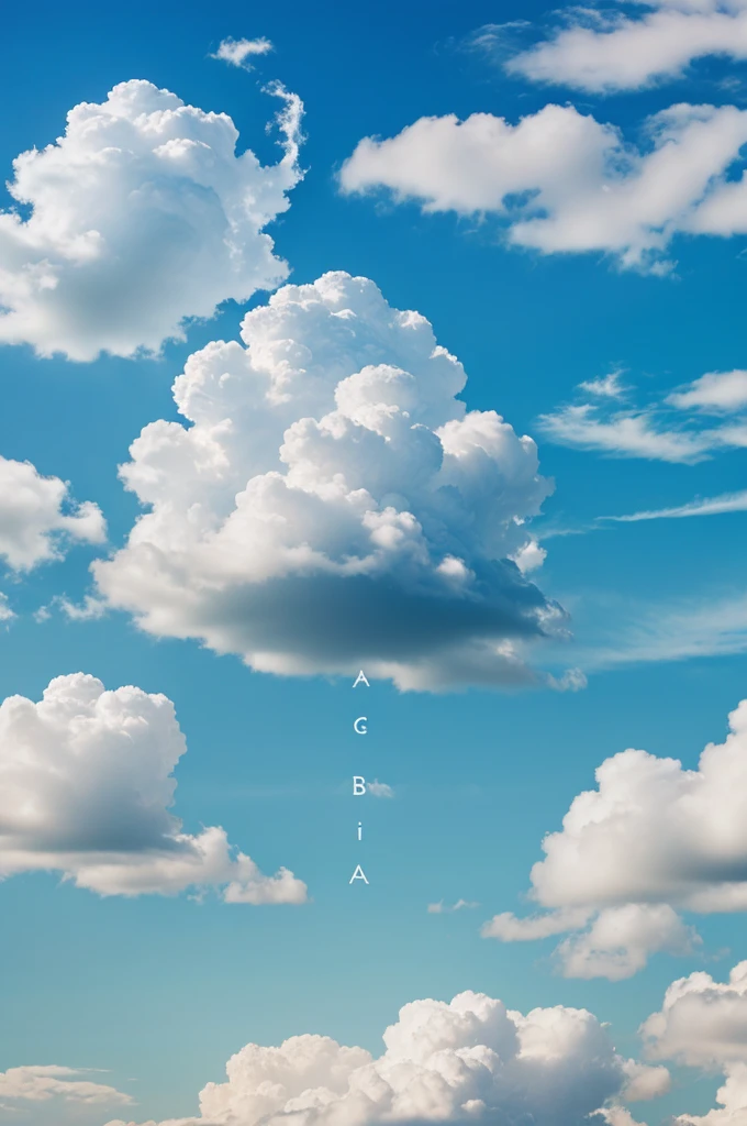 Cloud make i alphabet