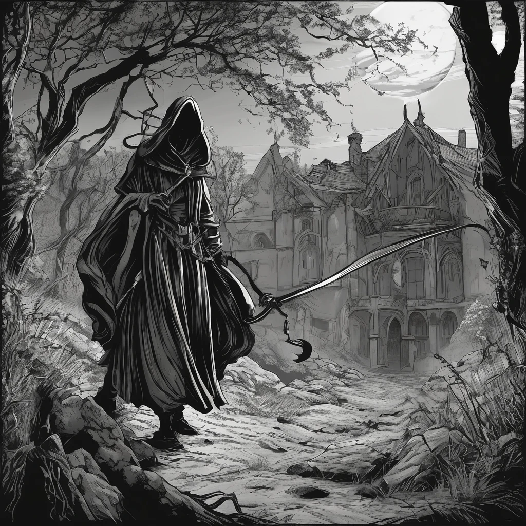 Death come out to fight!
Let me get into the bag!
Death, creaking with its scythe, grew from under our feet.
You're putting your life on the line. What in return?? Reply!
The ghost waved his hand Everything he wanted to have!
And having opened her purse, she stood with a grin like that.
The guy grabbed it from the bottom And threw granite into the darkness Death raised his scythe The guy tells her A white stone in the forest A black one lies in a bag You look, check if I don't give a damn my life, Believe me I will perish behind a stone Death grinned here...
Stone blacker than night!
Come on, tell the rogue How can I help?.