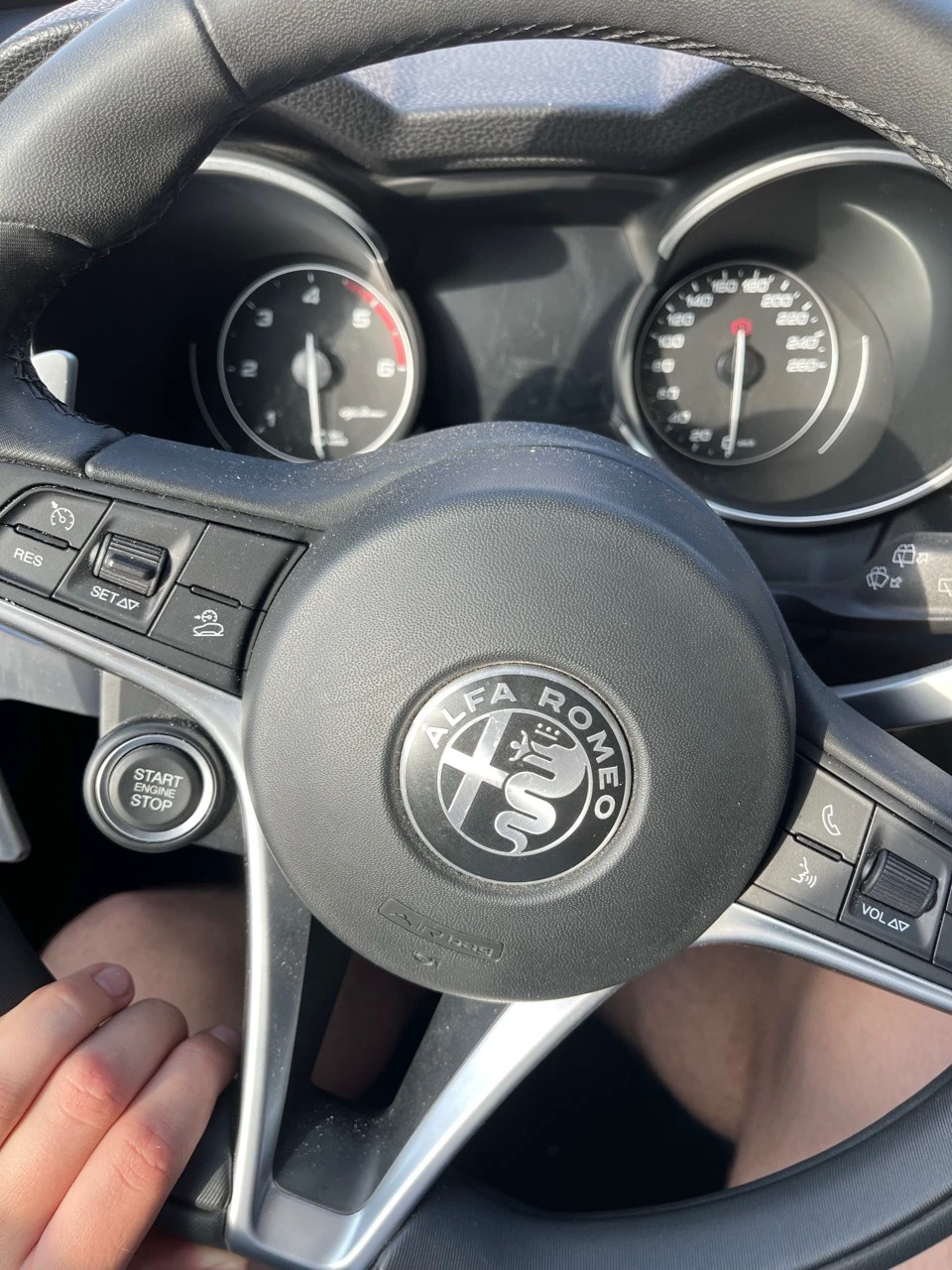 A luxurious car
