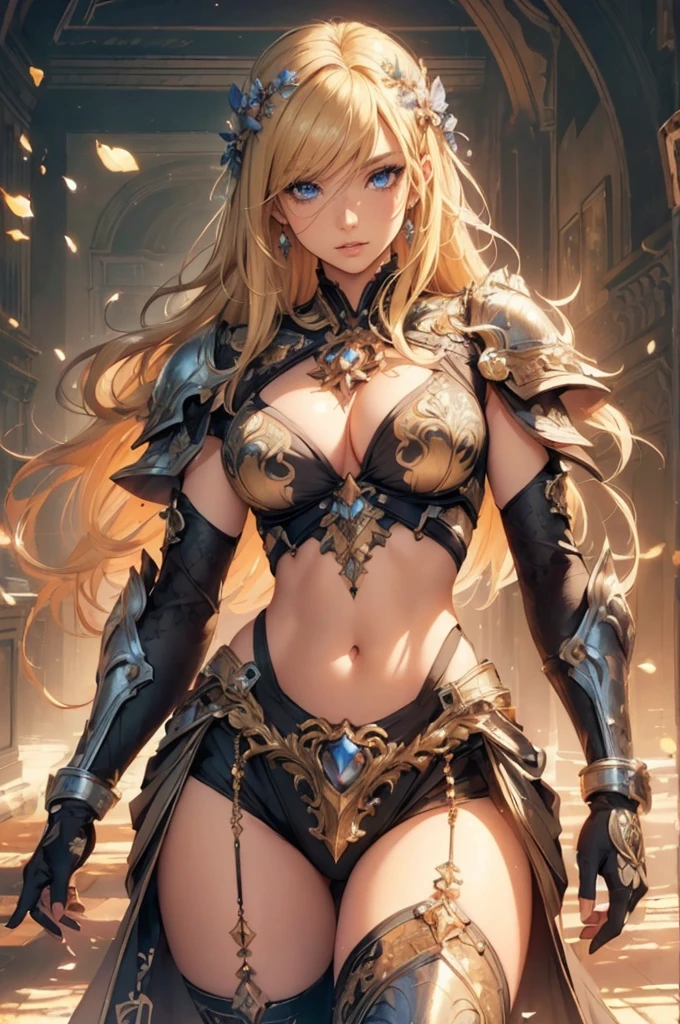 ((1girl, solo)), beautiful body, (perfect anatomy, perfect body, perfect hands, perfect legs), natural proportions, sexy body, large breasts, ((full body, full body front)) BREAK

((extremely detailed face)), (beautiful detailed eyes:1.6), (realistic pupils, realistic iris:1), expressive eyes, looking at viewer, (clear eyes:1.3), (hyperrealistic:1.2), (detailed skin texture:1.2), smooth skin, (blonde hair:1.5), ((blue eyes)), ((little smile)),  (detailed lips:1.2), (attractive lips:1.1), (glossy lips:1.1), (parted lips), perfect face, perfect eyes BREAK

(masterpiece:1.5), anime-style, top quality, best quality, (beautiful and aesthetic:1.2), (ultra detail:1.5), Ultra-detailed depiction, Ultra-precise depiction, extremely detailed 8k illustration, high resolution, (highly detailed shading:1.2), (realistic lighting:1.4), perfect lighting, vibrant colors, dynamic tones, striking hues, 8k, absurd resolution, perfect shadows, hdr, UHD, ambient lighting, realistic, ultra-realistic, photo realistic, highly detailed, rich detail, luminous colors, fine texture, intricate design, professional illustration, (soft light:1.2), (illustration:0.7)