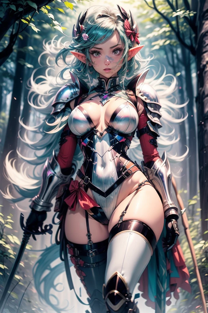 NUDE  ELF MILF  with a bow and arrows , woods,  SEXY female forest archer,THICK BODY, THIGHS  anime girl with a bow and arrow, armor girl, alluring elf princess knight, epic light novel art cover, forest hunter lady, extremely detailed artgerm, detailed anime artwork, seductive anime girl, rogue anime girl, anime fantasy artwork, female action anime girl