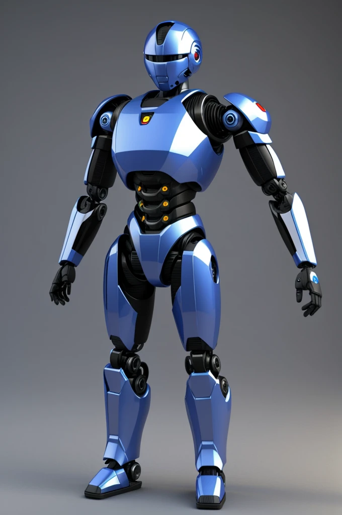 Humanoid Robot 3D Model
