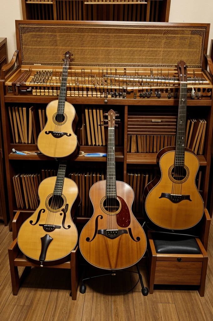 Image of cultural musical instruments from Venezuela