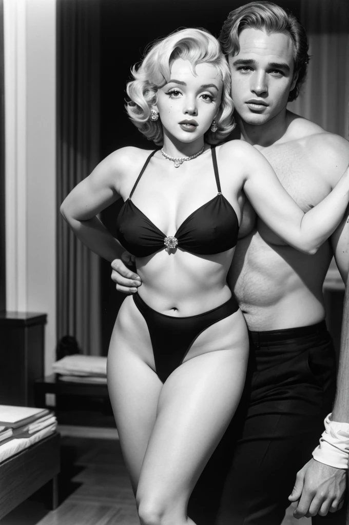Marilyn Monroe e Marlon brando