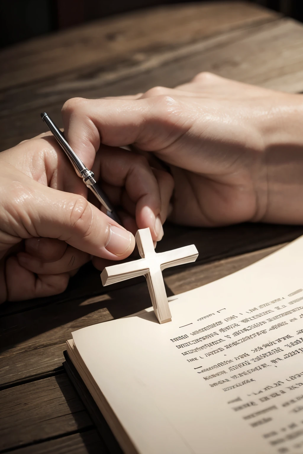 Cross with The Word REC writen