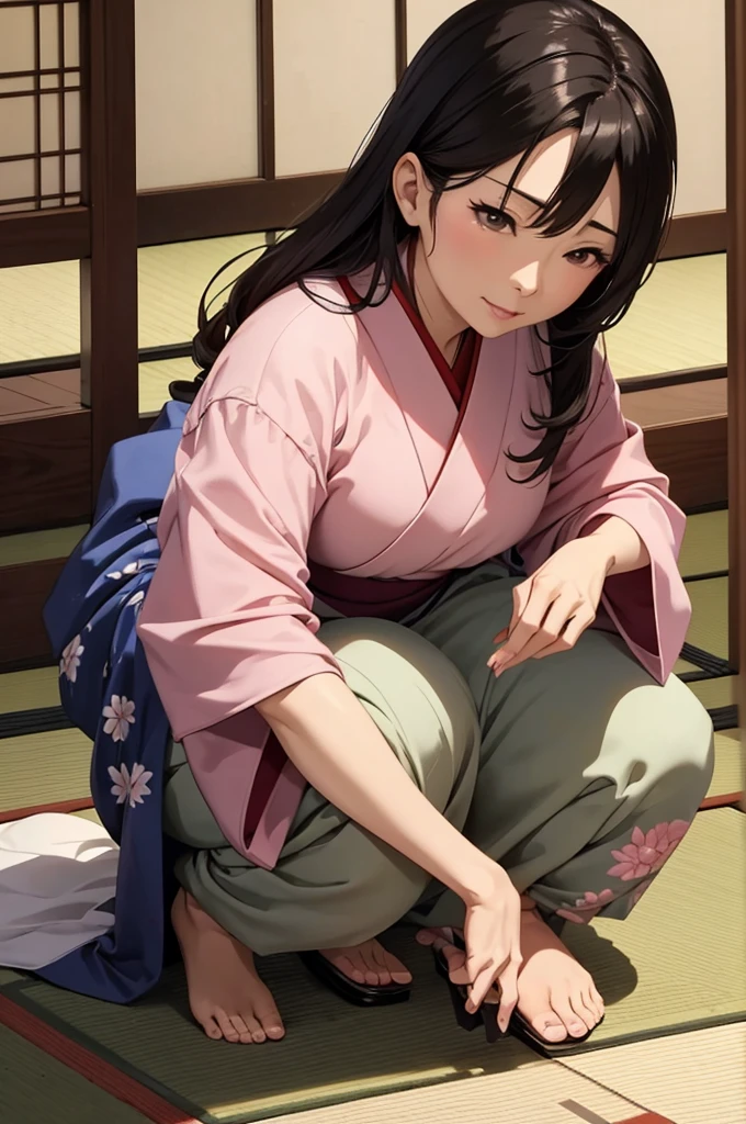 Japanese Housewife in her 50s Incest