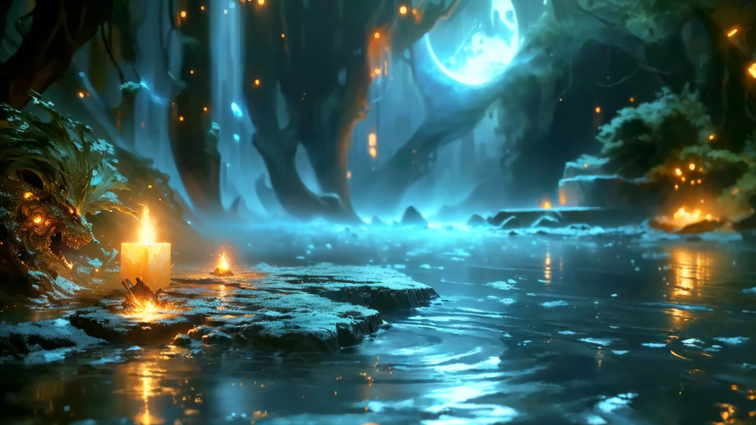 masterpiece, best quality, (extremely detailed CG unity 8k wallpaper), (best quality), (best illustration), (best shadow), absurdres, realistic lighting, (Abyss), beautiful detailed glow, art by PeterMohrBacher,