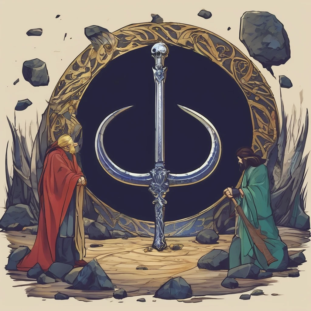 Is the game that simple??
One of two stones???
And I straightened my hair...
Releases the spirit again Game of stones, the die is cast by two men and death with a scythe together