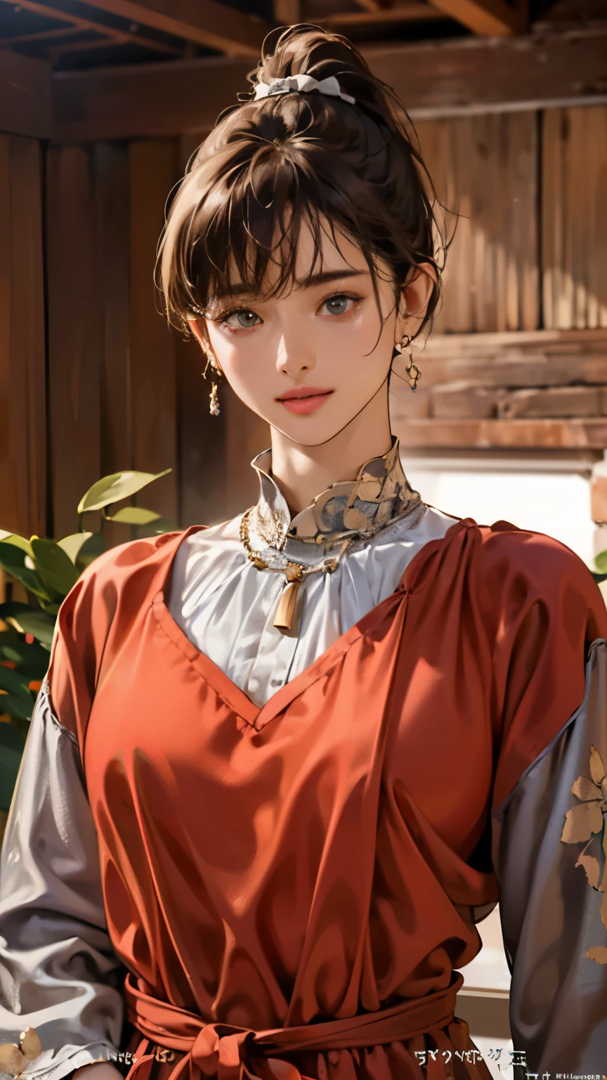 (8K、Raw photo、Highest quality、Masseter muscle area:1.2)、Ultra-detailed、Ultra-high resolution、(Realistic、Realistic photos:1.37)、Portrait、High-resolution RAW color photos、Professional photography、hVery detailed and beautiful、Very detailed、8K Picture Wallpaper、Amazingly detailed、Large file size、Official Art、HVery detailed CG Unity 8K wallpapers、hVery detailed beautiful girl、Very detailed顔、Very detailed目、Very detailed皮膚、Very detailed指、hVery detailed nose、Very detailed詳細な口、Perfect Anatomy、Detailed Background、Detailed clothing、1 girl、(20:1.2)、20th Generation、cute、Realistic bPetite、White skin、Glowing Skin、The body is slim、Black-haired、((short hair))、((ponytail))、(Blunt bangs: 1.2)、cute、Zola々right、cute faces、A vivid face、Delicate eyes、Source Order、((Party Venue))、((A woman in a modest red dress))、(((Full nudity)))、((Backward shot))、((Full Body Shot))、((A dreamy look))、Earrings、necklace、Looking into the camera、Cowboy Shot、Positive、Standing posture、Contrapo、Dynamic Lighting、((Firm D-cup milk))、