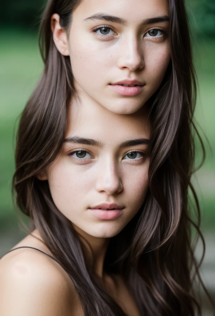 At night, RAW photo, (((extremely beautiful portrait))), ((glistening skin)), 1girl, 18 years old girl, ((natural brown hair)), [blue eyes], long hair, eyeliner, fluttering hair, vibrance, ((masterpiece, best quality, hyper detailed, Cinematic light, intricate details, highres, 8k, extremely detailed)), detailed background, 8k uhd, dslr, soft lighting, high quality, film grain, Fujifilm XT3, shallow depth of field, natural light, (perfect hands), perfect face