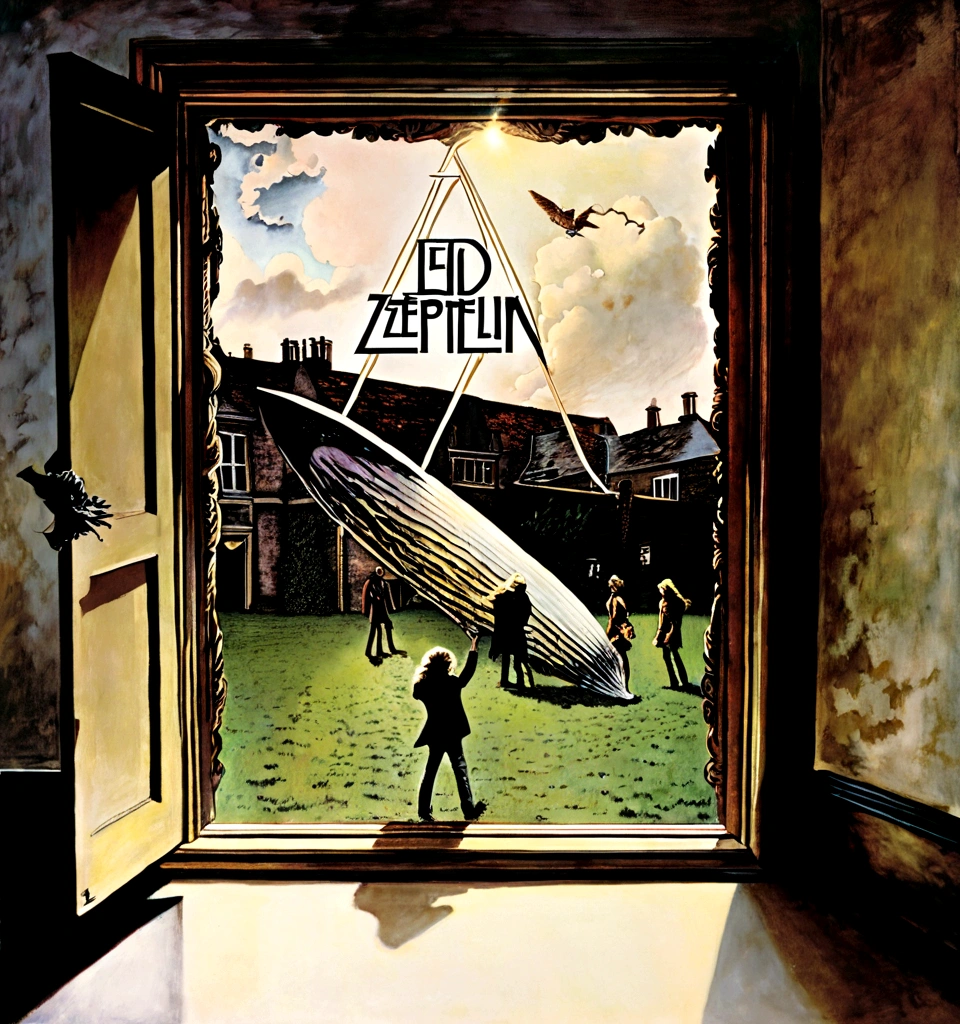 Cover of the Album "Led Zeppelin IV" by Led Zeppelin.