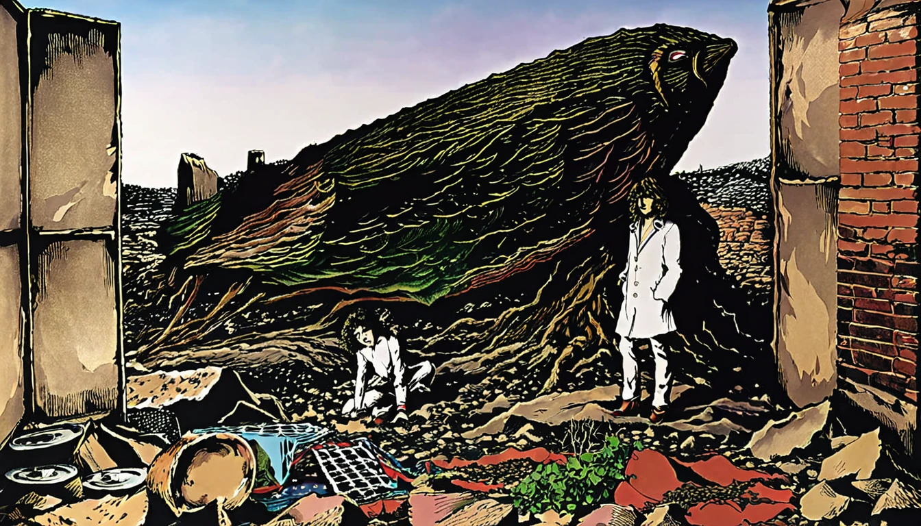 Cover of the Album "Led Zeppelin IV" by Led Zeppelin.