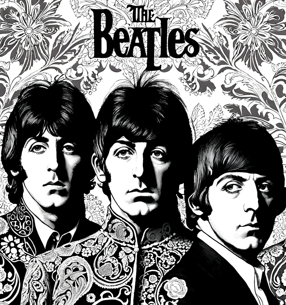 Cover of Beatles "Revolver" album.